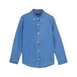 Denim chambray shirt ls