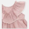 Vestito smanicato in lino