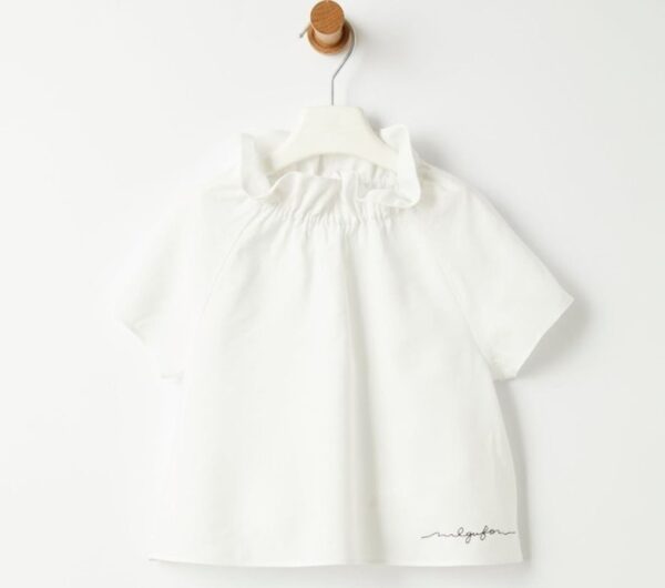 Camicia mezza manica con colletto