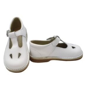 Scarpa due occhi in pelle con fibbia