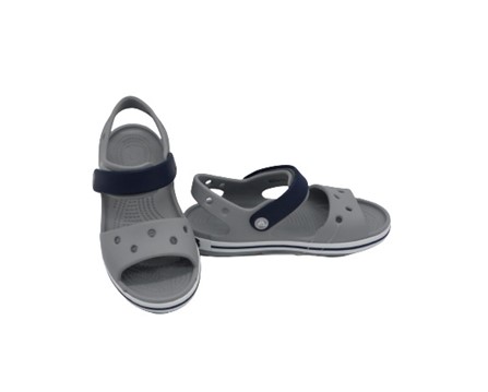 Sandalo mare in gomma con velcro