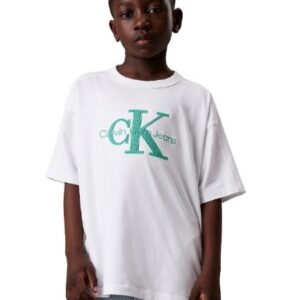 T-shirt mezza manica con logo ricamato