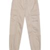 Pantalone cargo con elastico al cinto