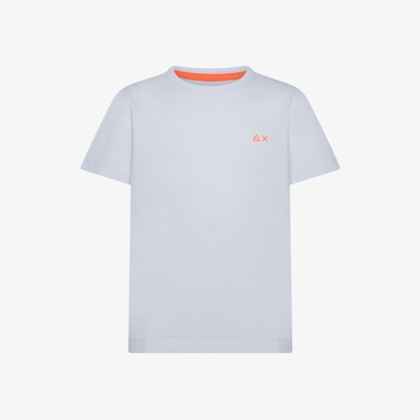 T-shirt mezza manica con logo ricamato