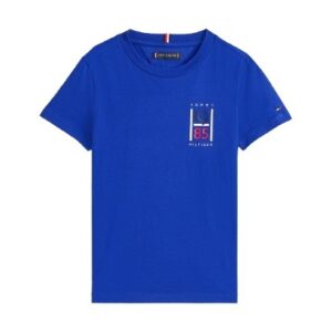 T-shirt mezza manica con grafica e logo