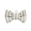Papillon in lino a righe