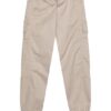 Pantalone cargo con elastico al cinto