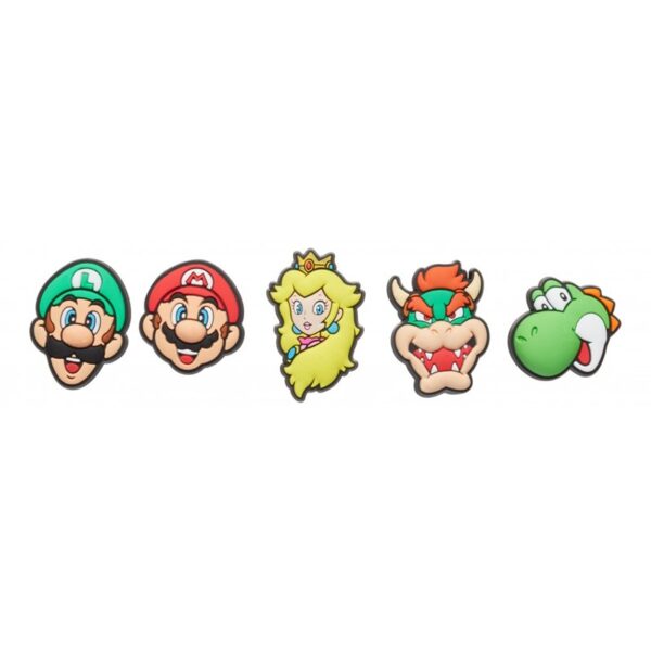 Jibbitz super mario 5 pz