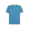 T-shirt mezza manica con taschino e logo ricamato