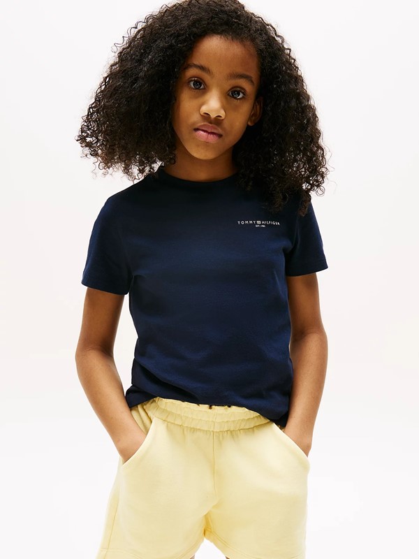 T-shirt mezza manica con logo