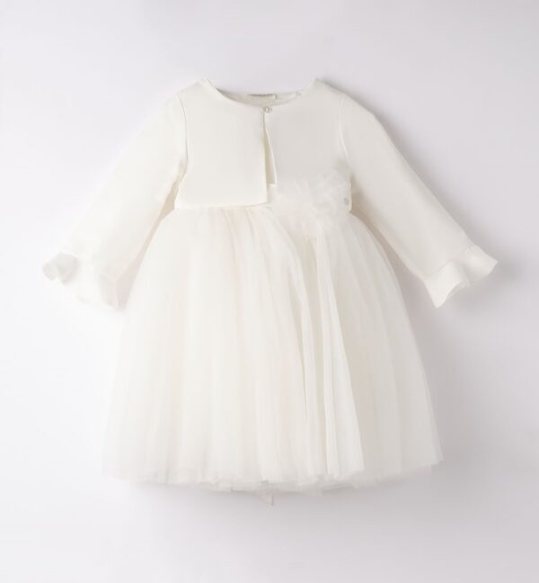 Vestito in tulle con giacchino
