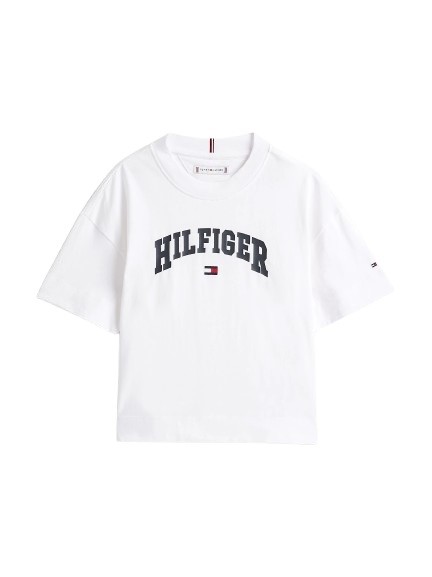 T-shirt mezza manica con stampa logo