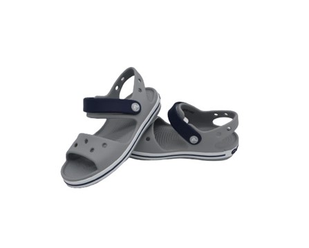 Sandalo mare in gomma con velcro