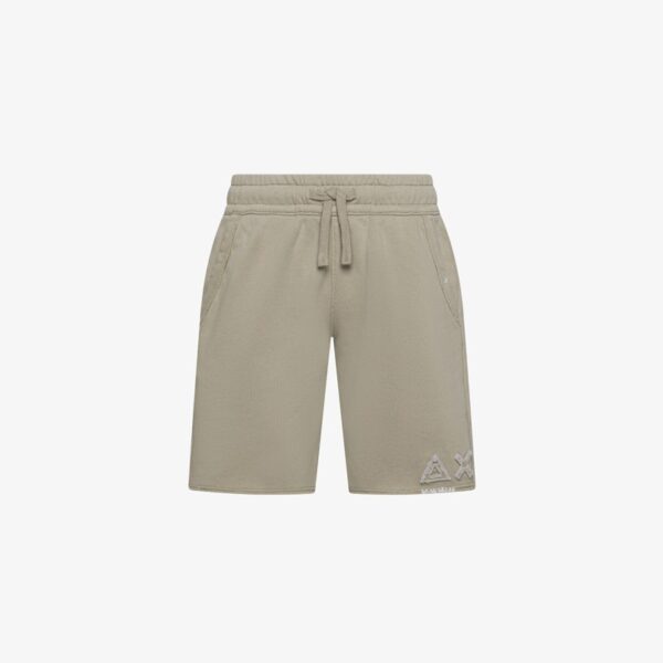 Bermuda in felpa con coulisse