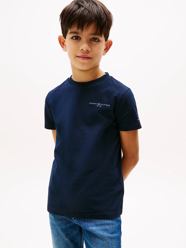 T-shirt mezza manica con logo