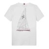T-shirt mezza manica con stampa sul retro