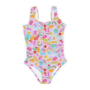 Costume intero fantasia stickers cloud