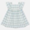 Vestito in lino a quadri