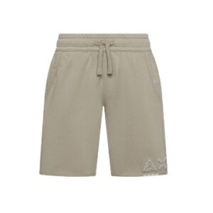 Bermuda in felpa con coulisse