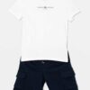 Completo t-shirt e bermuda cargo