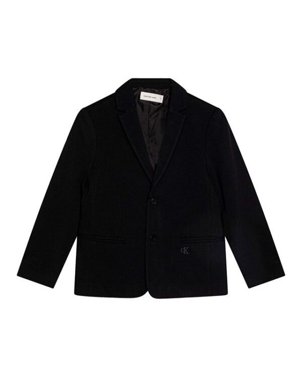 Giacca blazer mono petto in cotone