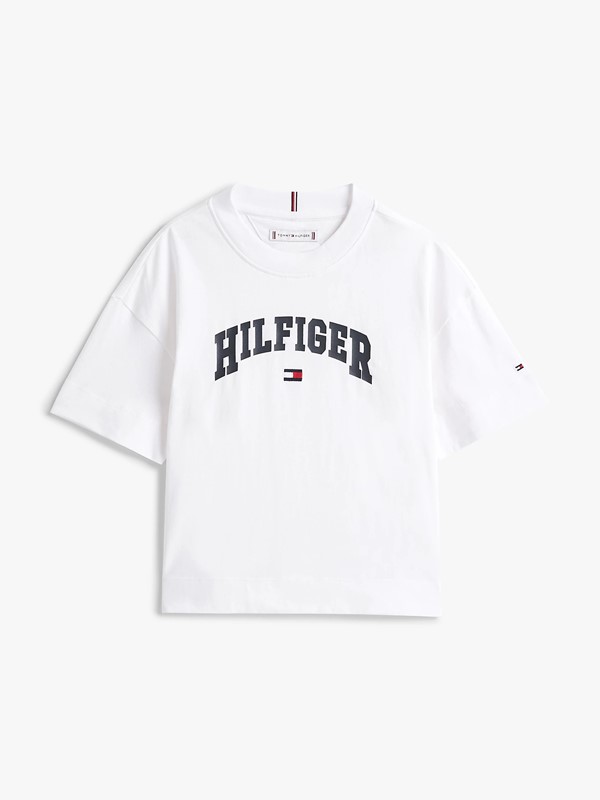 T-shirt mezza manica con stampa logo