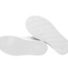 Sneaker in pelle laminata con lacci