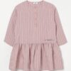 Vestito manica lunga a righe