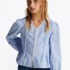 Camicia a righe in cotone