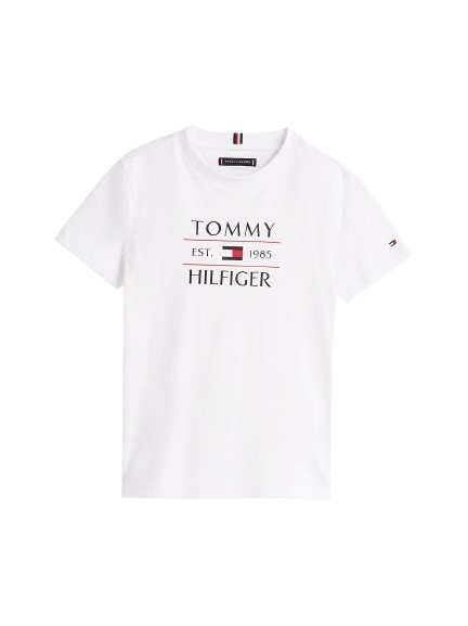 T-shirt mezza manica con stampa logo
