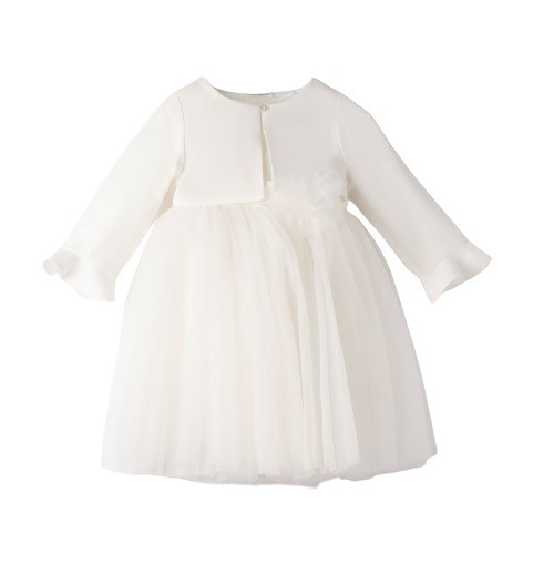 Vestito in tulle con giacchino
