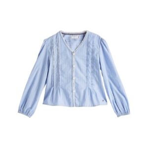 Camicia a righe in cotone