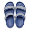Sandalo mare in gomma con doppio velcro