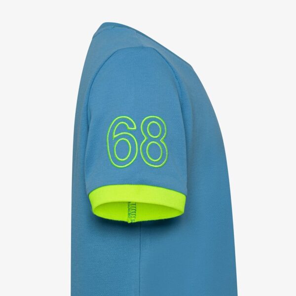 T-shirt mezza manica con logo ricamato