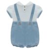 Completo camicia e salopette