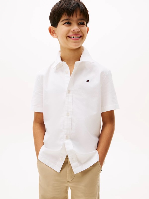 Camicia mezza manica in cotone