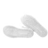 Sneaker in pelle con lacci e zip