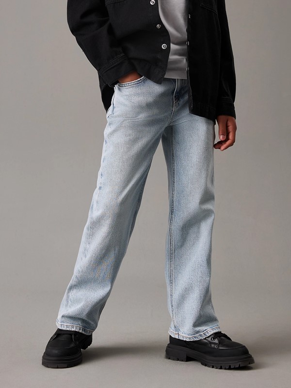 Pantalone denim relaxed skater