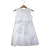 Vestito con roselline al collo