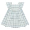 Vestito in lino a quadri