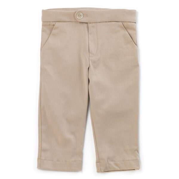 Completo gilet in misto lino e pantalone in rasatello