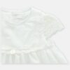 Completo vestito con ricami e coulotte