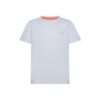 T-shirt mezza manica con logo ricamato