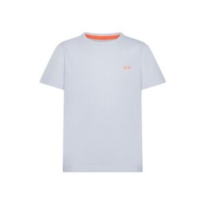 T-shirt mezza manica con logo ricamato