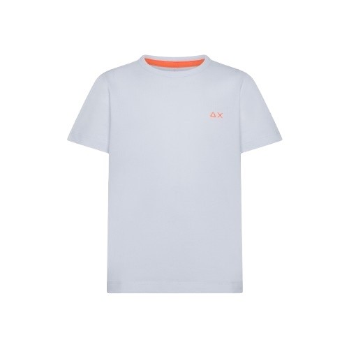 T-shirt mezza manica con logo ricamato
