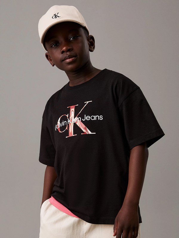 T-shirt mezza manica con logo