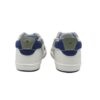 Sneaker primo passo in pelle con lacci e zip