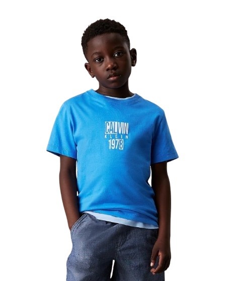 T-shirt mezza manica con logo stampato