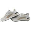 Sneaker in pelle e tessuto tecnico con lacci
