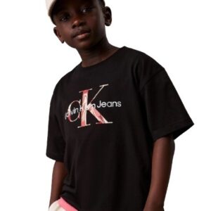 T-shirt mezza manica con logo